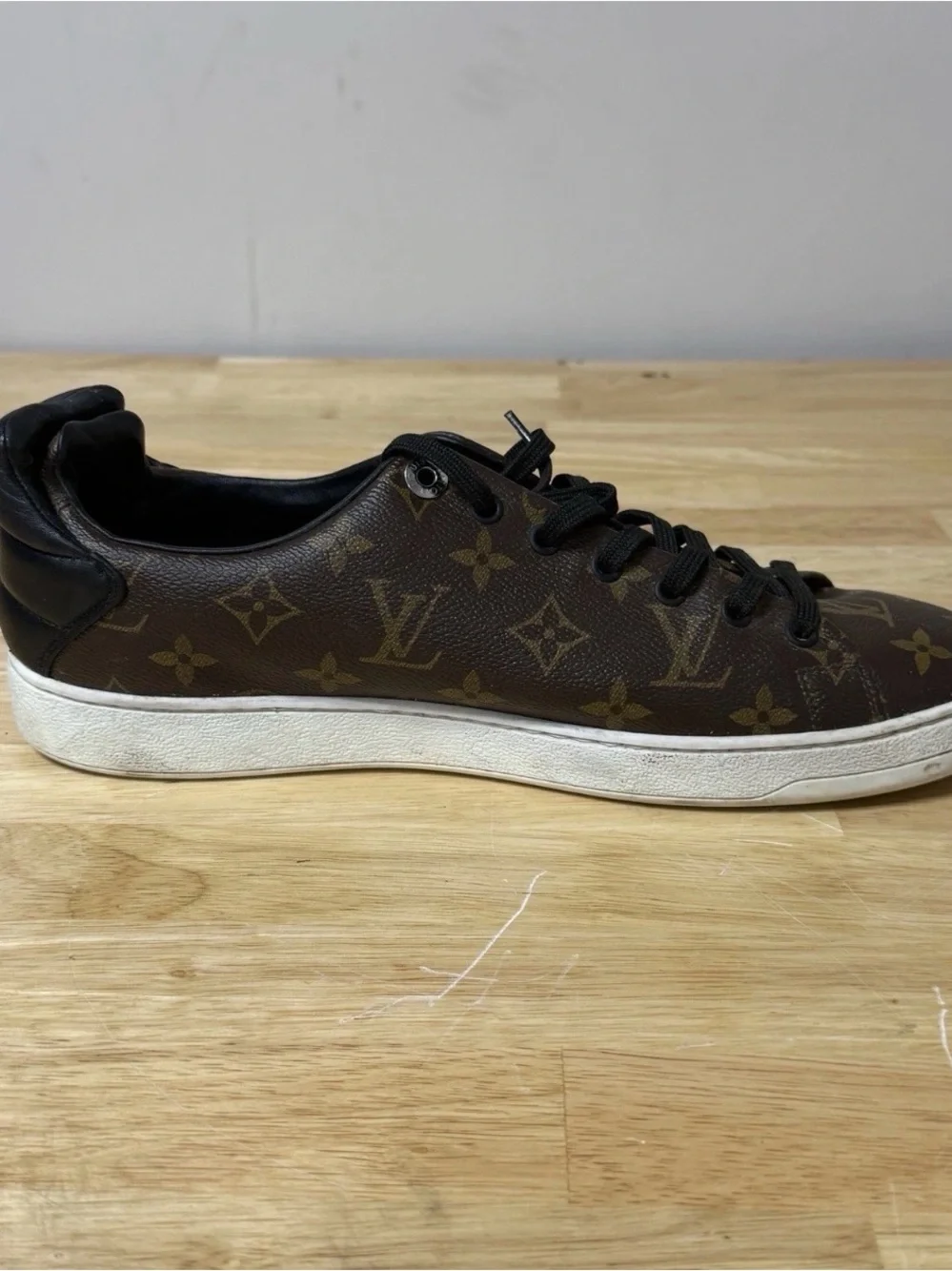 Louis Vuitton Luxembourg Canvas Monogram Sneakers Mens UK 7 US 8